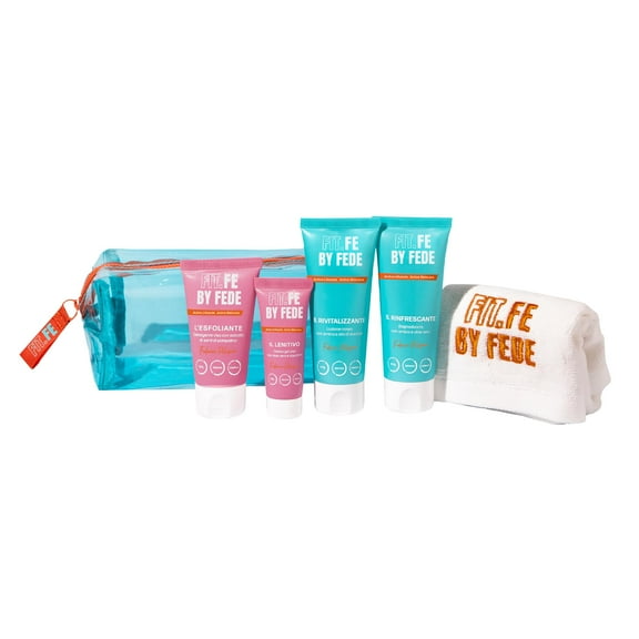 Kit de cuidado de la piel Fit.Fe de Fede Recharge and Go, juego de 6 piezas