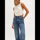 thumbnail image 5 of Blusa de Mujer Sin Mangas con Cuello Redondo, Dobladillo Ondulado con Colores Contrastantes y Bordado S, 5 of 7