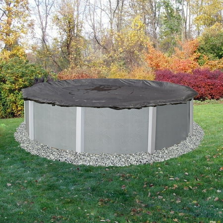 Blue Wave 30-ft Round Rugged Mesh Above Ground Pool Winter Cover