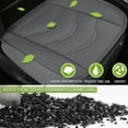thumbnail image 2 of Pu Leather Car Seat Bottom Covers Protectors Include Pair Front Driver Seat Pad Mat and Rear Bench Cover Universal Fit % Vehicles, 2 of 8