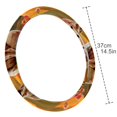 thumbnail image 4 of Kangaroo Steering Wheel Cover, 14.5 Inch, Printing, PVC Leather, Auto Accessories for Car Wheel Covers, 4 of 6