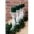 thumbnail image 2 of Richland Pillar Candles 3" x 3" Dark Green Set of 48, 2 of 3