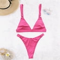thumbnail image 4 of Two Piece Swimsuits Tankini Bikini Top And High Waisted Bottom Swimsuit For Beach Pool Bathing Suites Womens plus Striped Shorts Set Women Women Swim Shorts And Bikini Top Women Two Piece Swimsuit, 4 of 4