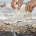 thumbnail image 5 of KANG Fashion Unisex Quick-Dry Water Shoes, Lightweight River-Tracing Outdoor Footwear, Anti- Beach Shoes for Hiking, Walking, and Light Training Beige 42, 5 of 9