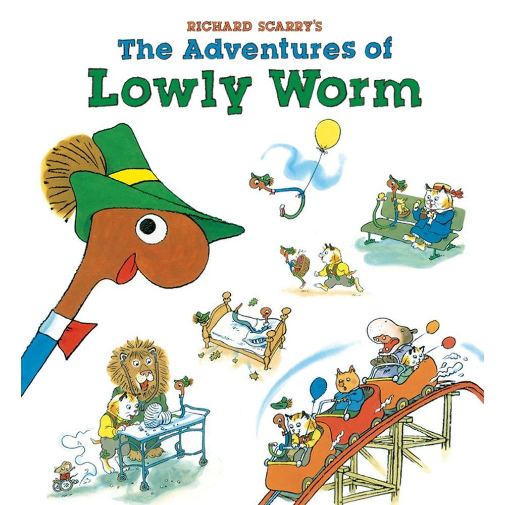 Richard Scarry's the Adventures of Lowly Worm - Walmart.com - Walmart.com