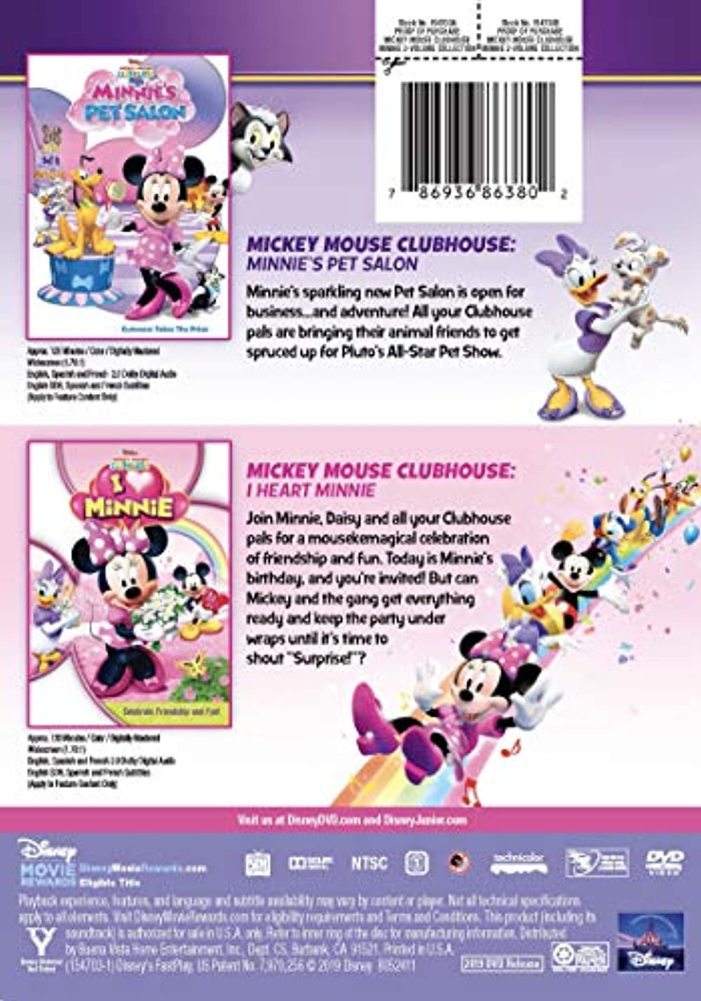 Mickey Mouse Clubhouse: I Heart Minnie (DVD) 