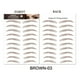 thumbnail image 1 of Parches para cejas simulados e impermeables, parches para cejas estilo tatuaje, parches ecológicos para cejas, parche para cejas, 1 of 2
