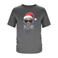 thumbnail image 4 of Tops para hombre, blusas y camisas de manga corta con cuello redondo para hombre, camiseta informal con cuello redondo y estampado para hombre, blusa de manga corta, blusa de poliéster para hombre, 4 of 4