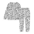 thumbnail image 1 of TBWNWG Ensemble de Pyjama Mode pour Enfants, Peint à la Main, Confort et Style, Taille 6-7 Ans, 1 of 3