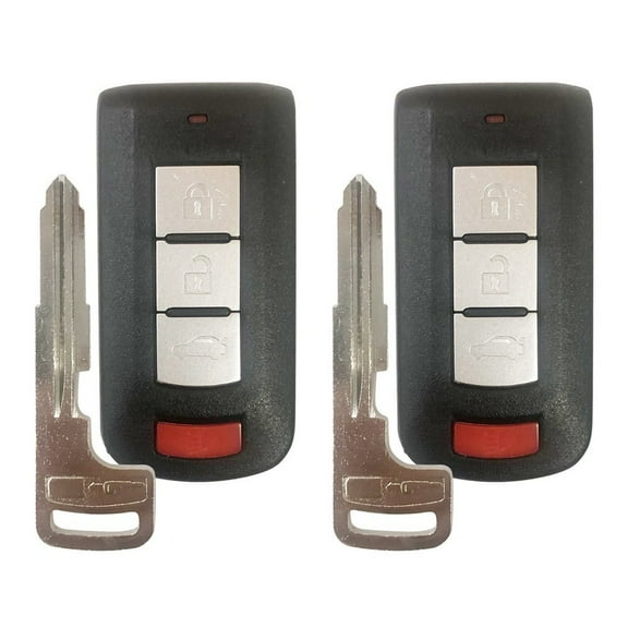 2 For 2008-2017 Mitsubishi Outlander Keyless Smart Remote Key Fob OUC644M-KEY-N