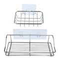 thumbnail image 2 of RYRDWP Caddy Shower Adhesive Bathroom Storage Shelf Drain Rack, 2 of 7