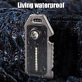 thumbnail image 3 of Escalada Camping al aire libre COB LED trabajo antorcha impermeable bolsillo linterna silbato Tmvgtek Para Estrenar, 3 of 5