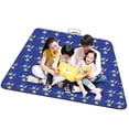 thumbnail image 4 of Soidarity Colchoneta de Picnic impermeable plegable para exteriores a cuadros rojos y blancos, almohadilla gruesa de moda, transpirable, suave, portátil, carpas dinosaurio 150 * 150cm Soidarity OD001135-10, 4 of 6