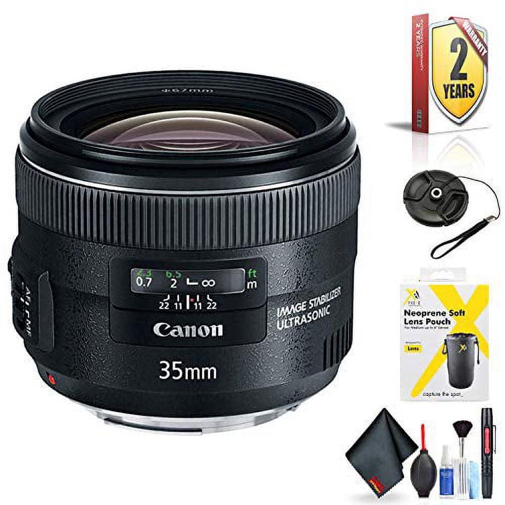 Canon EF 35mm f/2 IS USM レンズ Canon EF 35mm F/2 is USM Lens for Canon EF Mount + Accessories