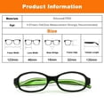 thumbnail image 2 of Children Optical Eyeglasses Frame Bendable Kids Glasses Frame TR90 Safe Flexible Size 46/16 For age 4-6Yrs, 2 of 4