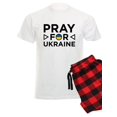 thumbnail image 1 of CafePress - Pray For Ukraine - Men's Light Pajamas, 1 of 1