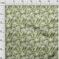 thumbnail image 3 of oneOone Rayon Olive Green Fabric Tropical Palm Tree Quilting Supplies Print Sewing Fabric By The Yard 56 Inch Wide, 3 of 8