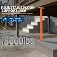 thumbnail image 1 of Kojooin 2 Pack Jack Posts, House Floor Jacks with Adjustable Height for Leveling and Lifting Joists or Beams, 1 of 7