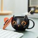 thumbnail image 5 of Ceramic Cute Black for Cat Coffee Mug Tea Cup Halloween Gifts for Cat Lovers Cou, 5 of 5