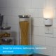 thumbnail image 5 of GE Ultrabrite Dimmable Sconce LED Night Light Plug-In, Energy Efficient, Dusk-to-Dawn Sensor, Adjustable Brightness, Ideal for Bedroom, Bathroom, Hallway, Nursery, White, 45123, 1 Pack, 5 of 9