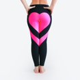 thumbnail image 3 of Leggings de yoga de corazón para mujer de talla grande, pantalones de retales, mallas delgadas, mallas deportivas para correr, pantalones de jogging de gimnasio, cintura alta sidaley FS6738-30, 3 of 4