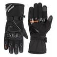 thumbnail image 2 of Guantes De Moto Para Invierno Impermeables Térmicos Y Táct Color Negro Talla G, 2 of 8