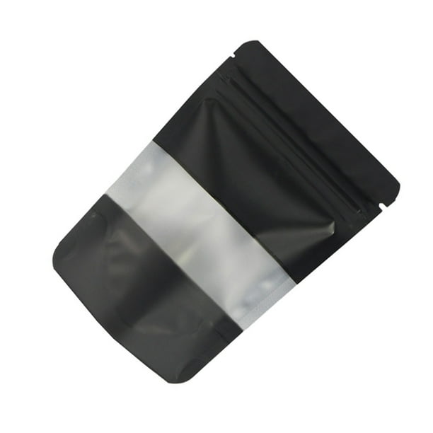 Toystoory Bolsa con cierre de cremallera de 100 Uds., bolsas organizadoras prácticas, bolsas, utensilios de cocina para el hogar, herramientas Almacenamiento y organización del hogar Negro 10x15+6cm