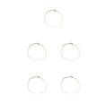 thumbnail image 3 of Ruiboury Collier Chaîne Réglable Perle Souffle de Bébé Style Simple Accessoire de Mode Robuste pour Adolescentes Or 5ensemble, 3 of 6