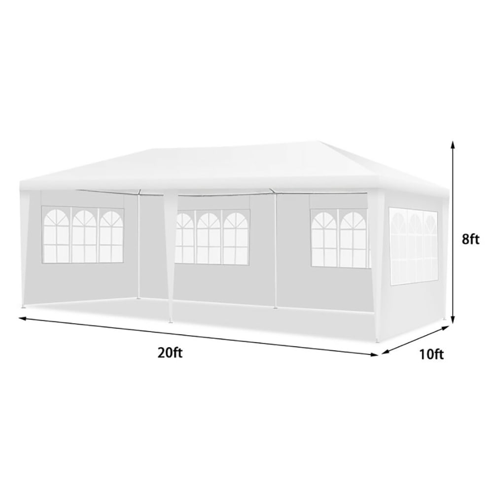 Aimee Lii 10 x 20 Feet Outdoor Party Wedding Canopy Tent with Removable Walls and Carry Bag, Backyard Canopy Gazebo for Party Wedding BBQ Events Aimee Lii 10 x 20 Feet Outdoor Party Wedding Canopy Tent with Removable Walls and Carry Bag, Backyard Canopy Gazebo for Party Wedding BBQ Events