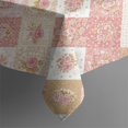 thumbnail image 5 of Pioneer Flower Floral Print Pattern Square Tablecloth, Waterproof Wipeable Spillproof Washable Table Cover for Home Kitchen Party Decor, 42"x42", 5 of 6