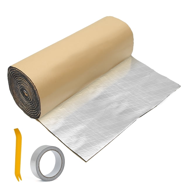 Almohadilla Aislante Universal Unique Bargains 157mil 18sqft Aluminio Foil Espuma