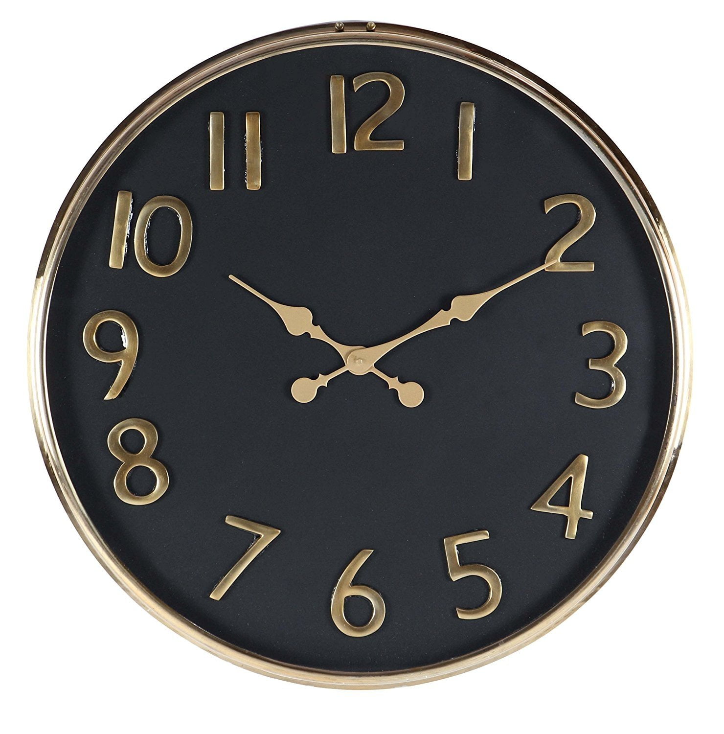 Stainless Steel Wall Clock 25"D 43522