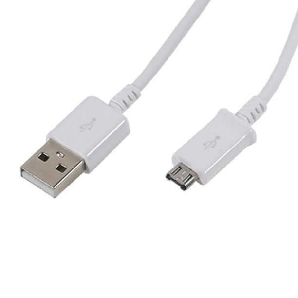 sessie abstract sterk Samsung Galaxy S6 , 6 Edge Micro-USB Charging Cable - White - Walmart.com