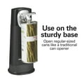 thumbnail image 4 of Hamilton Beach Flexcut 2-in-1 Automatic Electric Can Opener, Cordless and Rechargeable, Black, 4 of 9