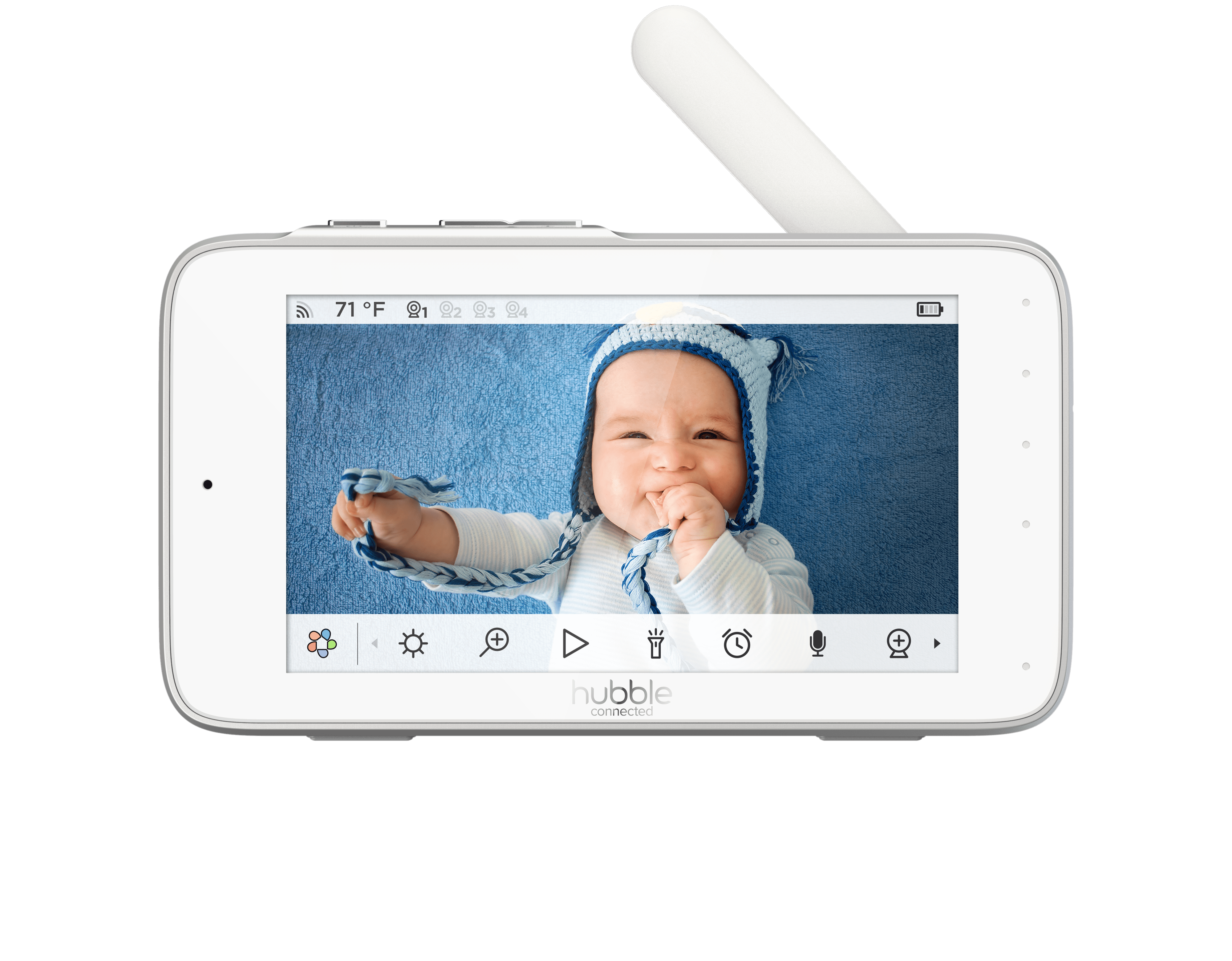 Hubble Connected Nursery Pal Premium, 5” Smart HD Baby Monitor with Touch Screen Viewer - image 2 of 9