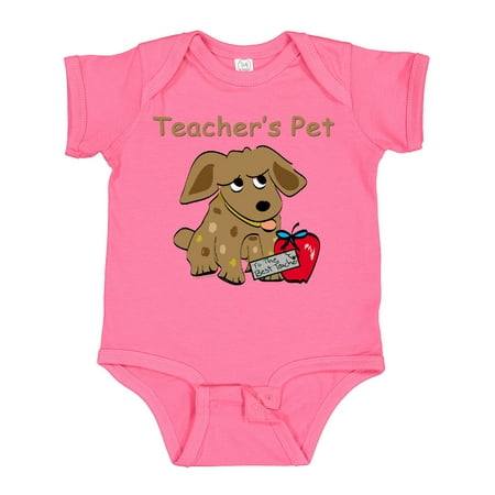 

Inktastic Teacher s Pet Gift Baby Boy or Baby Girl Bodysuit