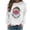 White, variant on jehdhy Christmas Sweatshirts for Women Fashion Loose Casual Crewneck Long Sleeve Cute Pullover Fall Winter Graphic Tops