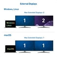 thumbnail image 4 of Cable de acoplamiento USB C Matters para monitor doble con DisplayPort 4K, 4 of 7