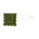 thumbnail image 1 of Reloj de pared cuadrado silencioso y pegatinas de espejo de para baño, cocina, estudio, granja, aula, decoración de fondo de TV, 1 of 8