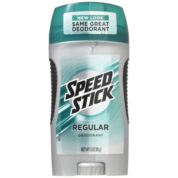 Desodorante Speed ??Stick regular, 3 onzas, paquete de 6