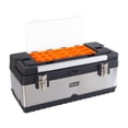thumbnail image 5 of Stalwart Portable Tool Box with Small Parts Organizer and Removable Tray, 5 of 8