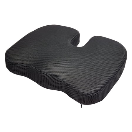 Gel-Infused Memory Foam Seat Cushion – Pressure Relief for Office, Car, and Wheelchair Use