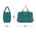 thumbnail image 6 of Lightweight Foldable Duffel Bags for Spirit Airlines Personal Item Bag 18x14x8 Underseat Carry on Waterproof Travel Tote Handbag with Shoulder Strap, 6 of 7