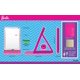 thumbnail image 4 of Espejo de viaje eKids Barbie con luz y soporte ajustable, 4 of 6