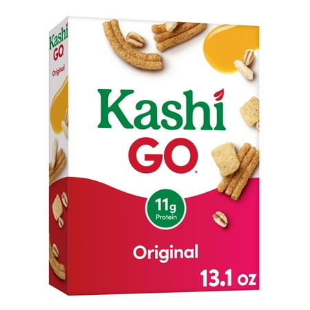 Kashi GO Breakfast Cereal, Fiber Cereal, Family Breakfast, Original, 13.1oz Box (1 Box)