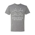 thumbnail image 2 of Half Hood Half Holy Pray With Me Mens Premium Tri Blend T-Shirt, Premium Heather, Small, 2 of 3