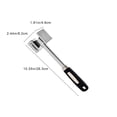 thumbnail image 3 of Teissuly Kitchen Household Lvhe Beef Hammer Steak Hammer Pork Steak Chicken Steak Tenderizer Hammer Double-sided Loose Meat Minced Meat Artifacts, 3 of 6