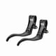thumbnail image 3 of 1pair Aluminum Alloy 24mm Mountain Bike Disc Brake Bar Handle Level Cycling Accessory (Black), 3 of 4