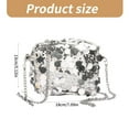 thumbnail image 3 of Trendy Handbag Evening Bag With Sequined Detail Spacious Crossbody Bags Party Shoulder Purse For Ladies, 3 of 8
