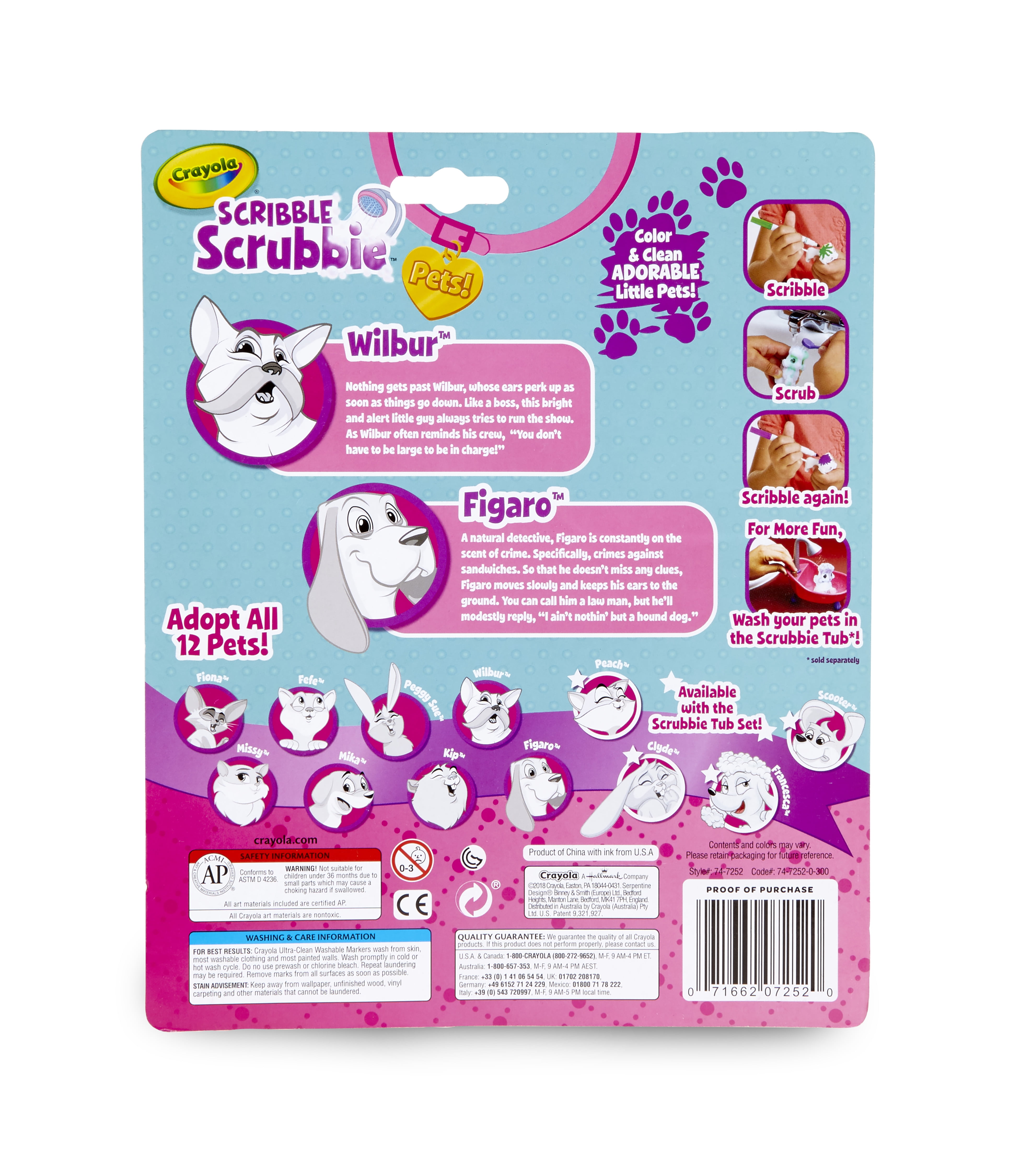 SCRIBBLE SCRUBBIES VET SET - Toyworld Frankston